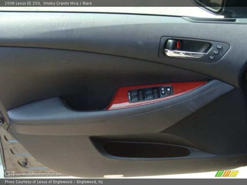 Smoky Granite Mica / Black 2008 Lexus ES 350