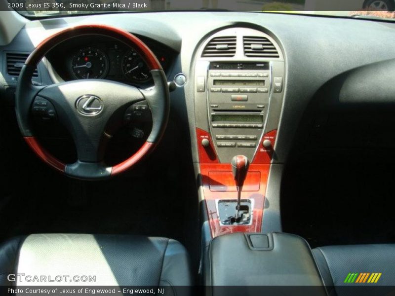 Smoky Granite Mica / Black 2008 Lexus ES 350