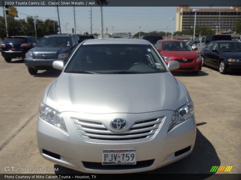 Classic Silver Metallic / Ash 2009 Toyota Camry LE