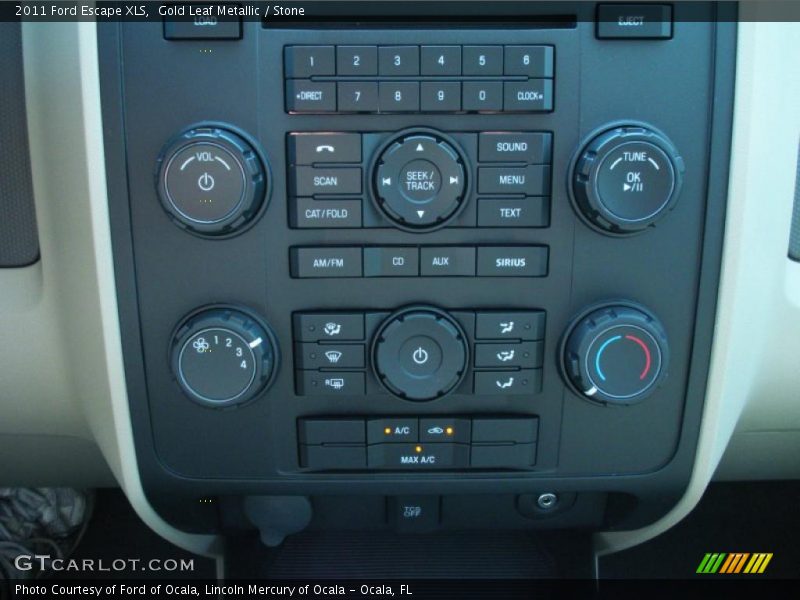 Gold Leaf Metallic / Stone 2011 Ford Escape XLS