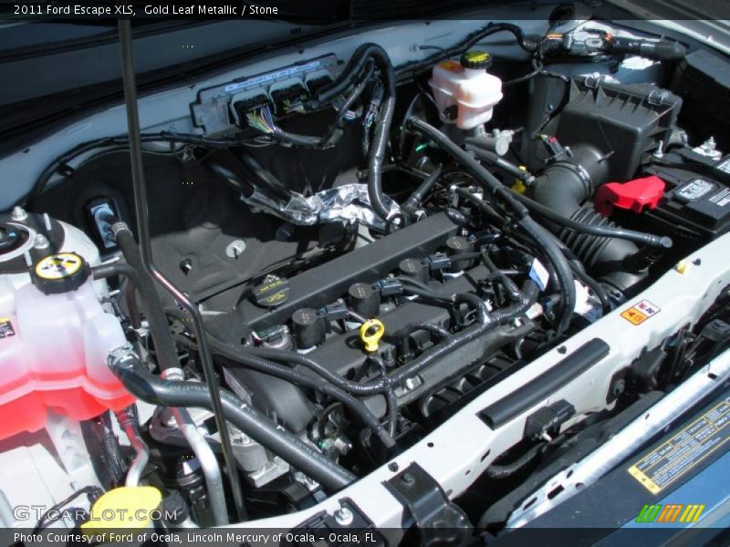 Gold Leaf Metallic / Stone 2011 Ford Escape XLS