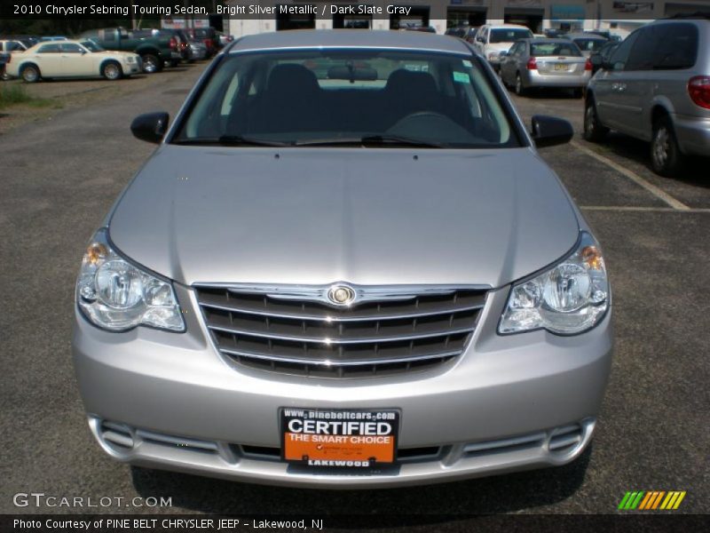 Bright Silver Metallic / Dark Slate Gray 2010 Chrysler Sebring Touring Sedan