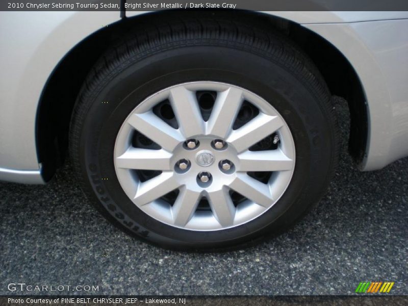 Bright Silver Metallic / Dark Slate Gray 2010 Chrysler Sebring Touring Sedan