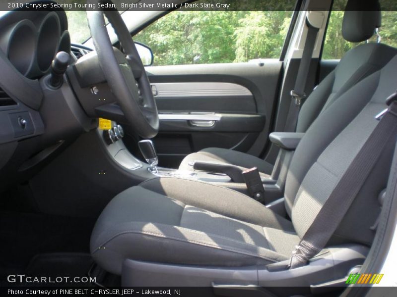 Bright Silver Metallic / Dark Slate Gray 2010 Chrysler Sebring Touring Sedan