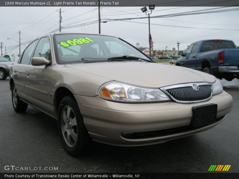 Light Prairie Tan Metallic / Prairie Tan 1999 Mercury Mystique LS