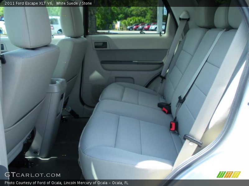 White Suede / Stone 2011 Ford Escape XLT V6