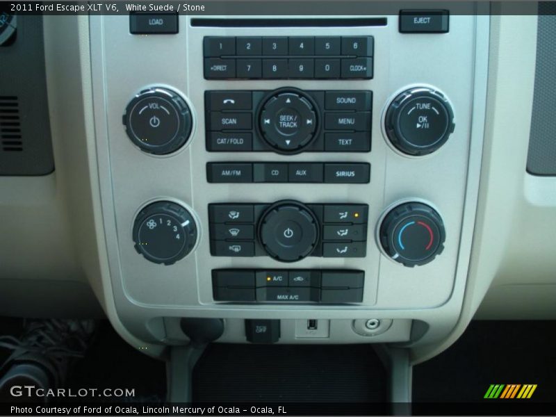 White Suede / Stone 2011 Ford Escape XLT V6