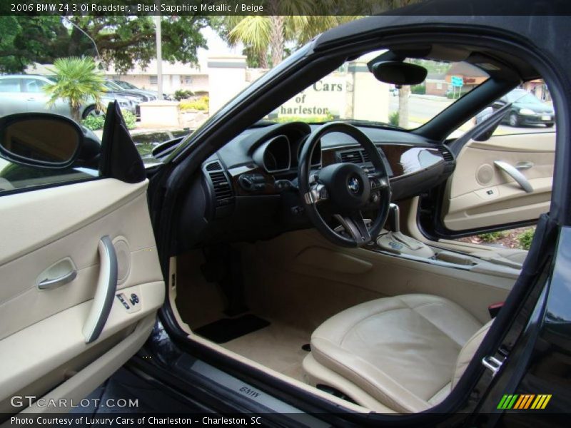  2006 Z4 3.0i Roadster Beige Interior