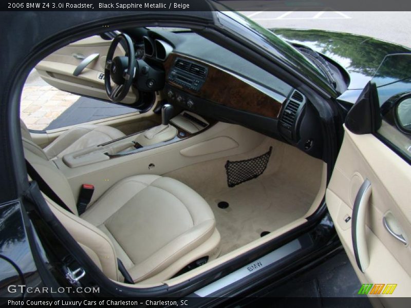  2006 Z4 3.0i Roadster Beige Interior