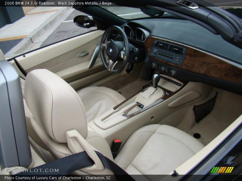  2006 Z4 3.0i Roadster Beige Interior