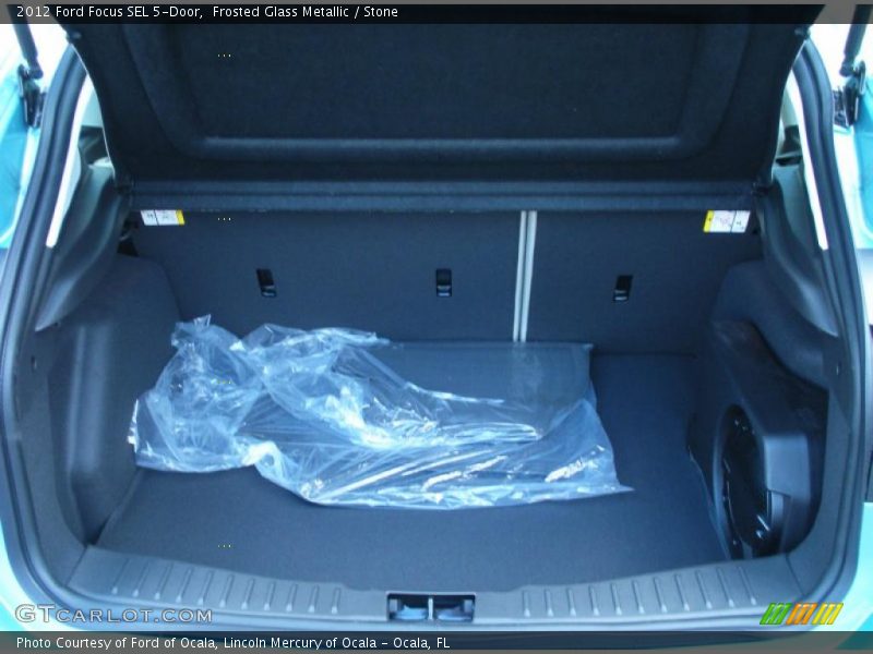 Frosted Glass Metallic / Stone 2012 Ford Focus SEL 5-Door