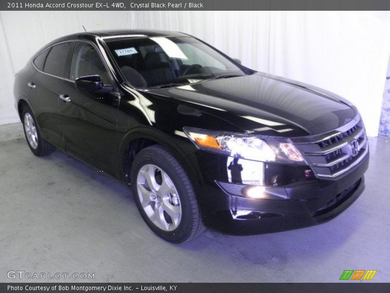 Crystal Black Pearl / Black 2011 Honda Accord Crosstour EX-L 4WD