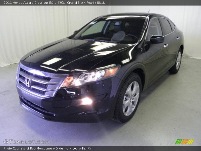 Crystal Black Pearl / Black 2011 Honda Accord Crosstour EX-L 4WD