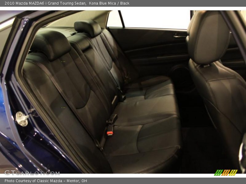 Kona Blue Mica / Black 2010 Mazda MAZDA6 i Grand Touring Sedan
