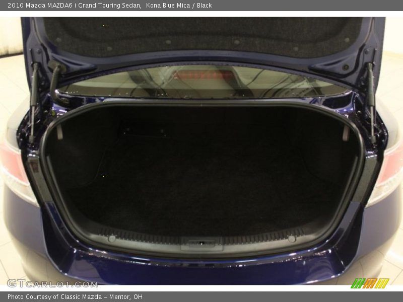Kona Blue Mica / Black 2010 Mazda MAZDA6 i Grand Touring Sedan
