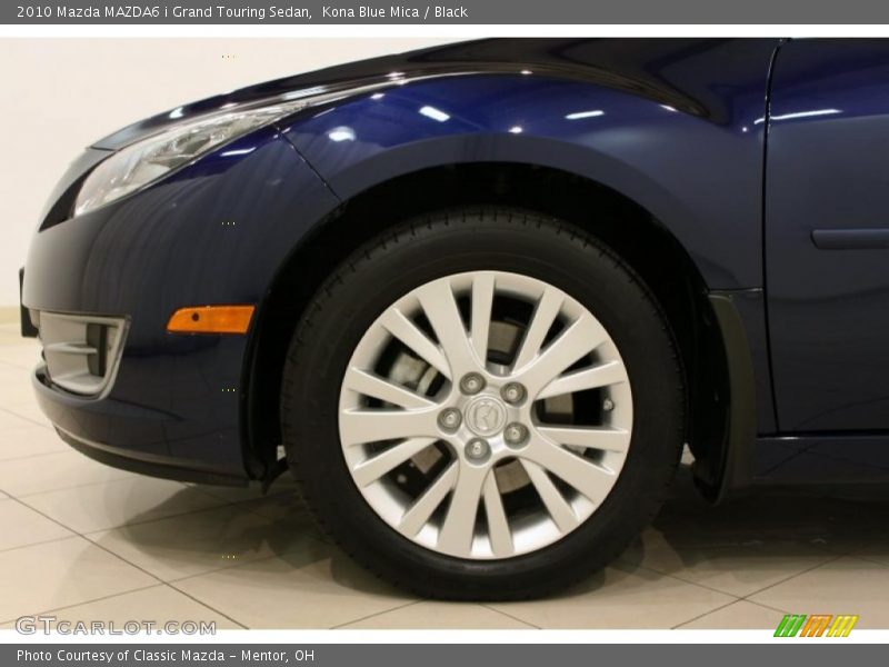 Kona Blue Mica / Black 2010 Mazda MAZDA6 i Grand Touring Sedan