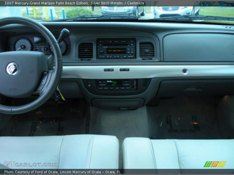 Silver Birch Metallic / Cashmere 2007 Mercury Grand Marquis Palm Beach Edition