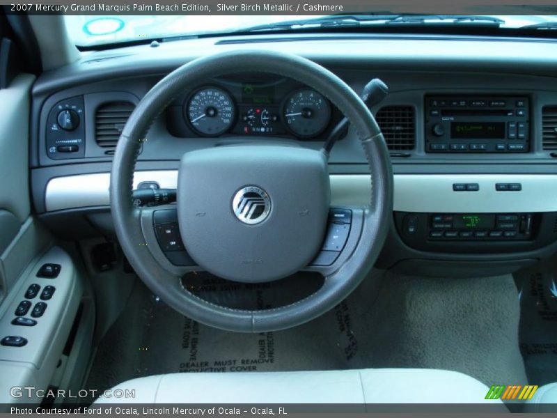 Dashboard of 2007 Grand Marquis Palm Beach Edition