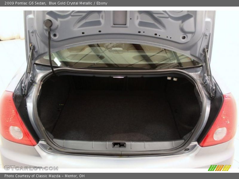Blue Gold Crystal Metallic / Ebony 2009 Pontiac G6 Sedan