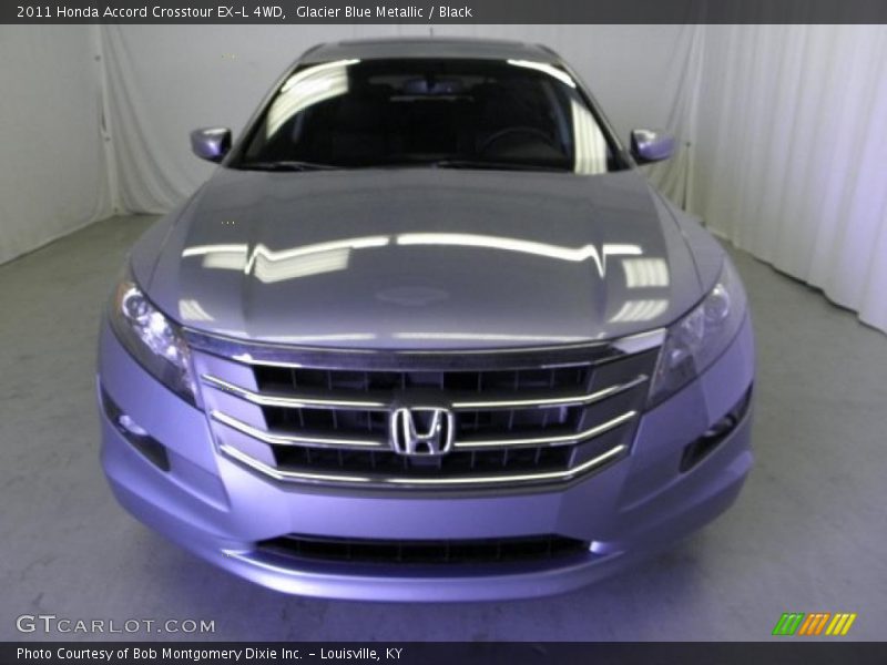 Glacier Blue Metallic / Black 2011 Honda Accord Crosstour EX-L 4WD