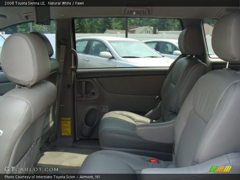 Natural White / Fawn 2008 Toyota Sienna LE