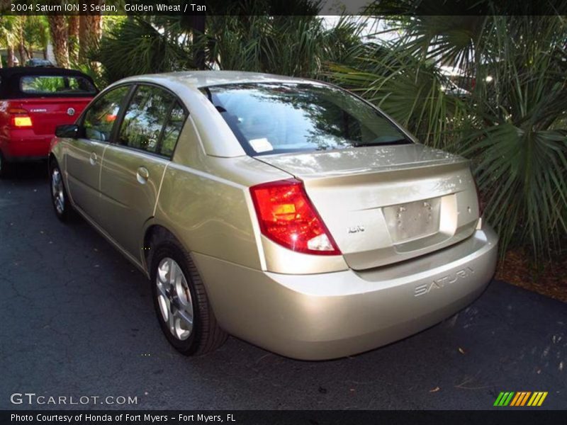 Golden Wheat / Tan 2004 Saturn ION 3 Sedan