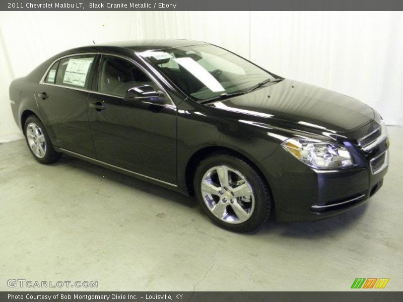 Black Granite Metallic / Ebony 2011 Chevrolet Malibu LT