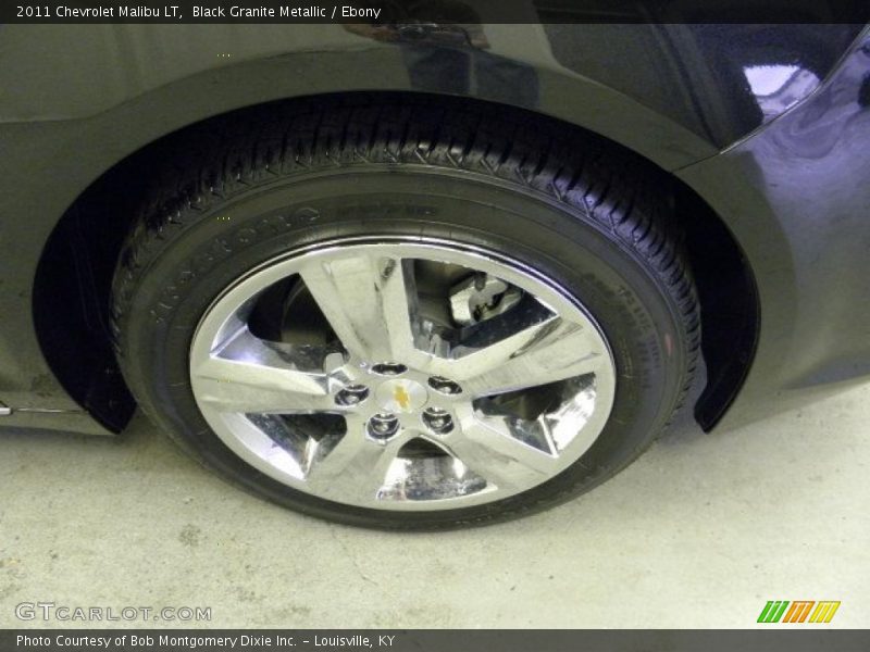 Black Granite Metallic / Ebony 2011 Chevrolet Malibu LT