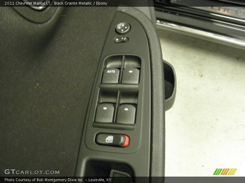 Black Granite Metallic / Ebony 2011 Chevrolet Malibu LT