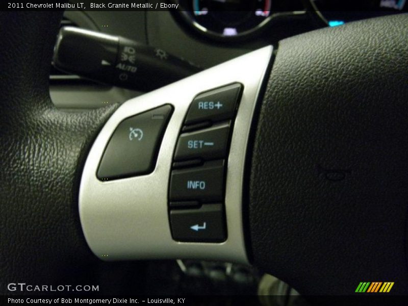 Black Granite Metallic / Ebony 2011 Chevrolet Malibu LT