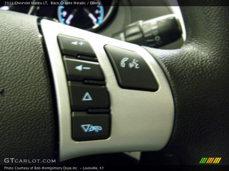 Black Granite Metallic / Ebony 2011 Chevrolet Malibu LT