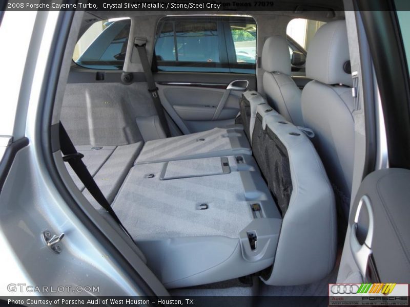 Crystal Silver Metallic / Stone/Steel Grey 2008 Porsche Cayenne Turbo