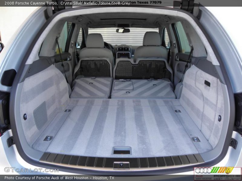 Crystal Silver Metallic / Stone/Steel Grey 2008 Porsche Cayenne Turbo