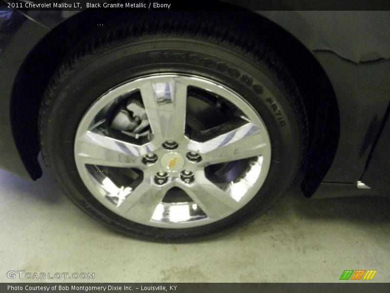 Black Granite Metallic / Ebony 2011 Chevrolet Malibu LT
