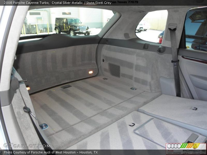 Crystal Silver Metallic / Stone/Steel Grey 2008 Porsche Cayenne Turbo