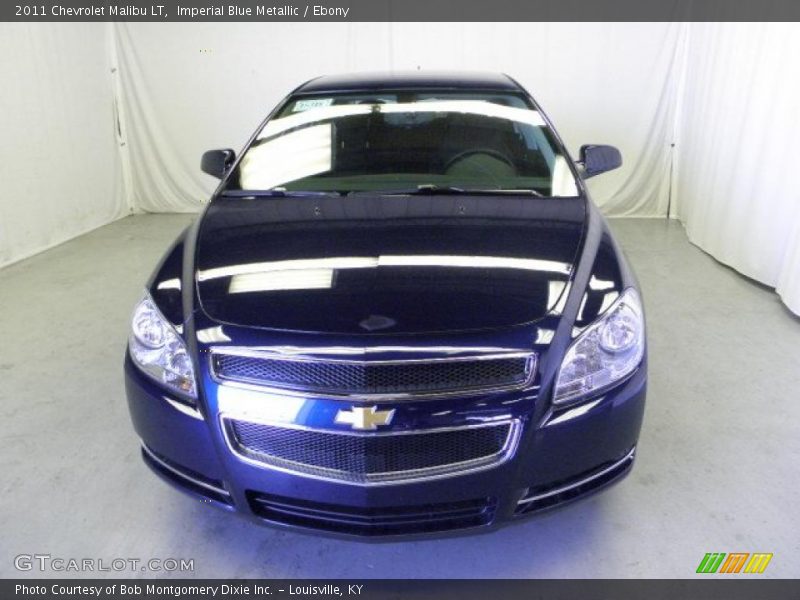 Imperial Blue Metallic / Ebony 2011 Chevrolet Malibu LT