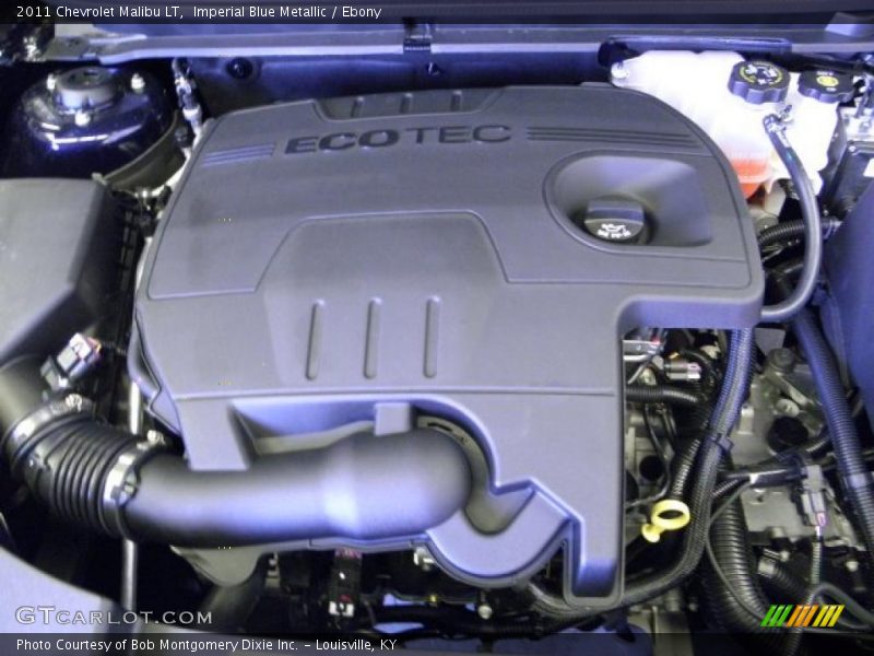 Imperial Blue Metallic / Ebony 2011 Chevrolet Malibu LT