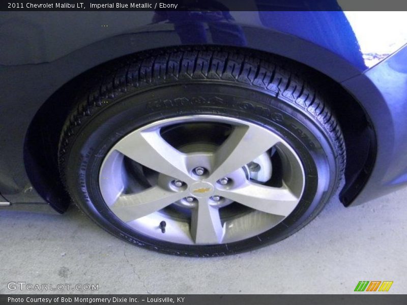 Imperial Blue Metallic / Ebony 2011 Chevrolet Malibu LT