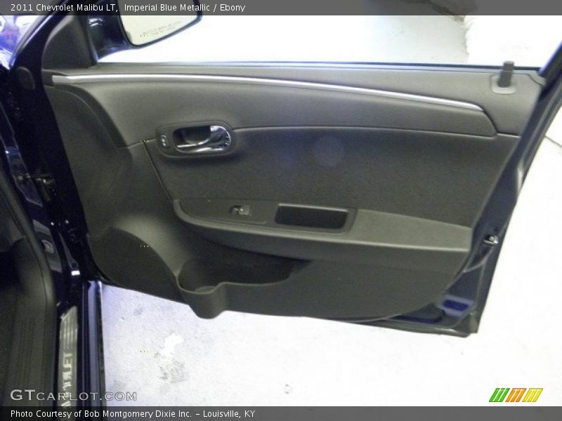Imperial Blue Metallic / Ebony 2011 Chevrolet Malibu LT
