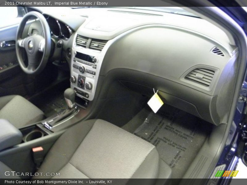 Imperial Blue Metallic / Ebony 2011 Chevrolet Malibu LT