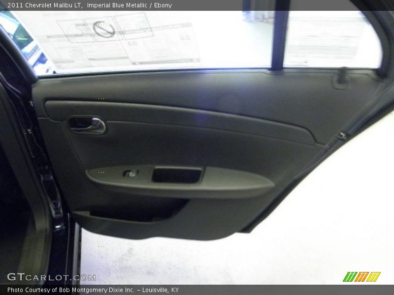 Imperial Blue Metallic / Ebony 2011 Chevrolet Malibu LT