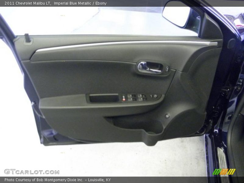 Imperial Blue Metallic / Ebony 2011 Chevrolet Malibu LT