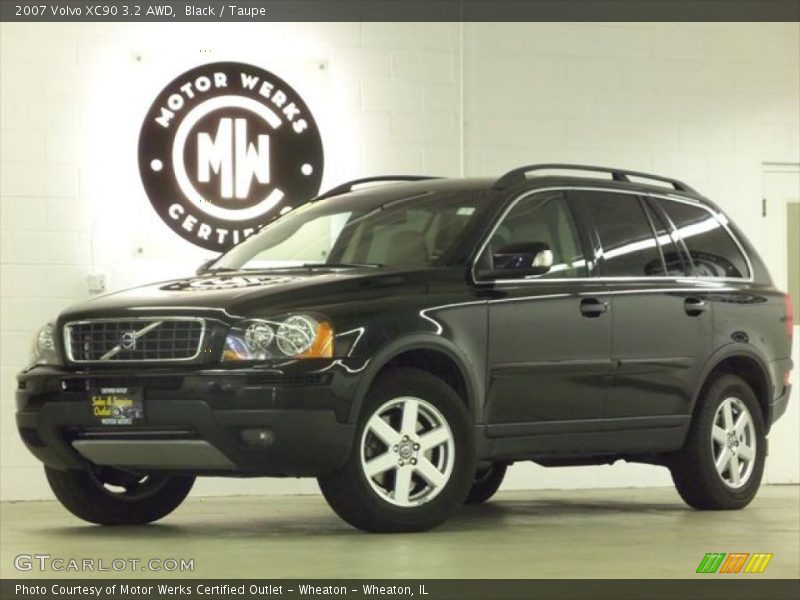 Black / Taupe 2007 Volvo XC90 3.2 AWD