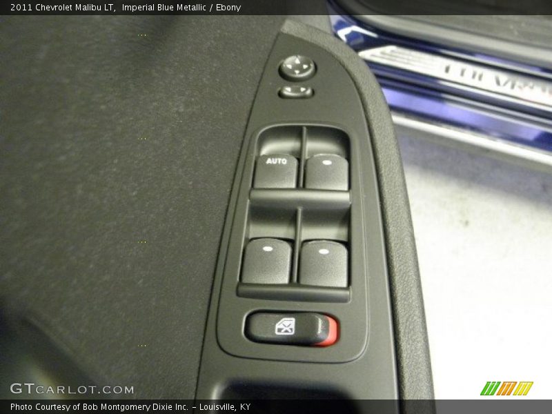 Imperial Blue Metallic / Ebony 2011 Chevrolet Malibu LT