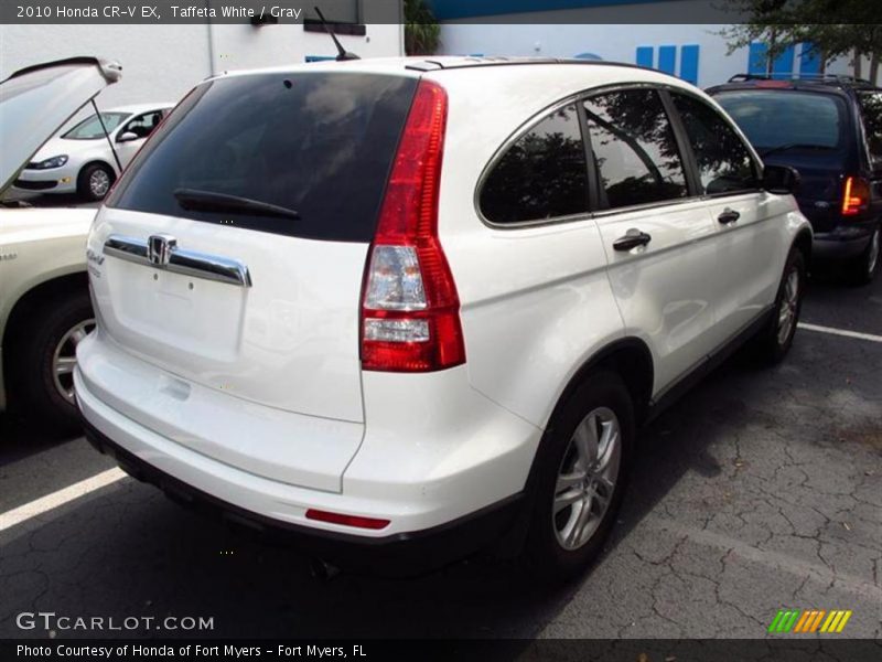 Taffeta White / Gray 2010 Honda CR-V EX