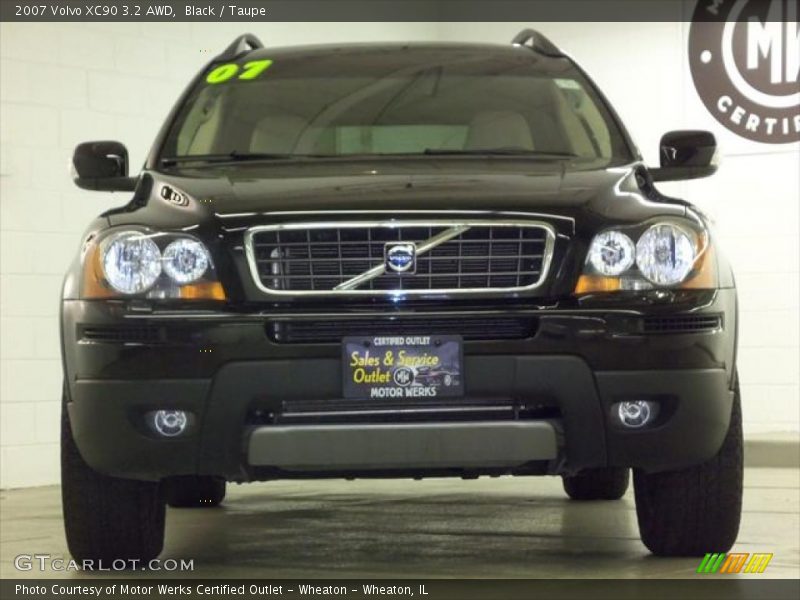 Black / Taupe 2007 Volvo XC90 3.2 AWD