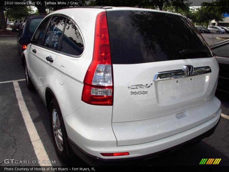 Taffeta White / Gray 2010 Honda CR-V EX