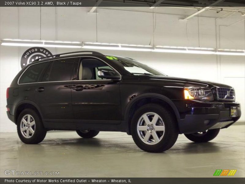 Black / Taupe 2007 Volvo XC90 3.2 AWD