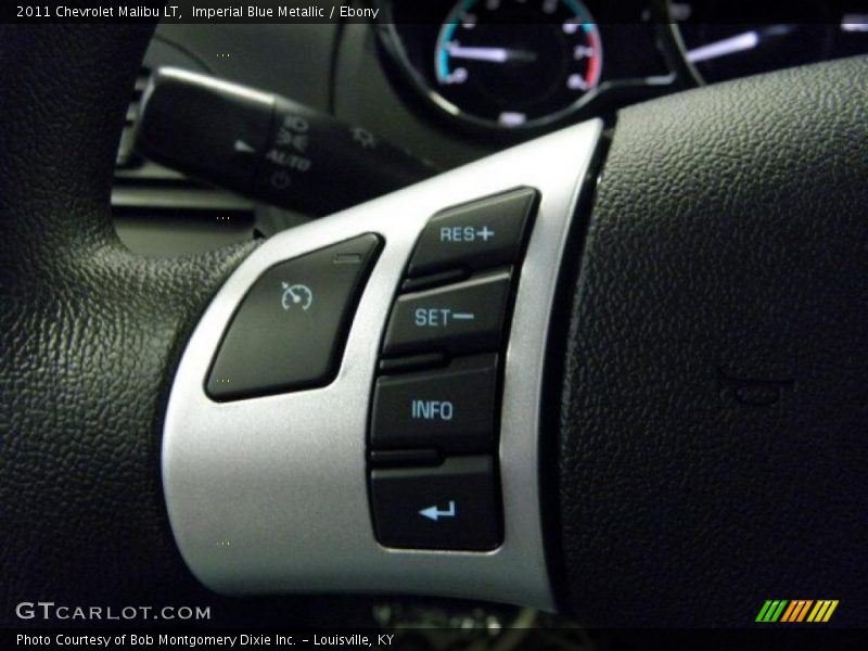 Imperial Blue Metallic / Ebony 2011 Chevrolet Malibu LT