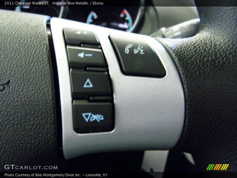 Imperial Blue Metallic / Ebony 2011 Chevrolet Malibu LT